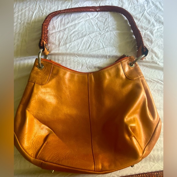 Paolo Masi Handbags - Paolo Massi braided handle leather handbag